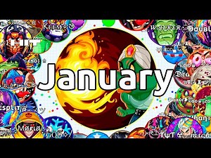 BEST AGARIO GAMEPLAYS & MOMENTS OF JANUARY 2023 ( Agar.io Solo & Team Compilation )