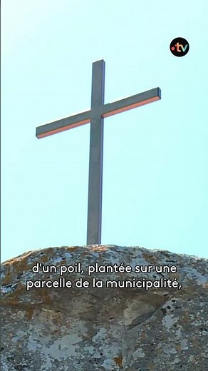 ✝️❌ The illegally installed cross in Comps will be removed