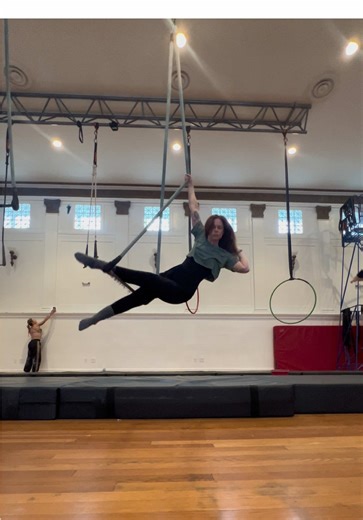Spin work 🌪️🌪️🌪️🌪️ #spin #practice #trapeze #aerial #friday