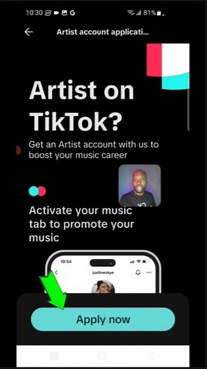 Guide to Creating an Artist Account on TikTok