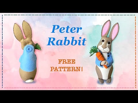Peter Rabbit || Shelf Sitter || Full step by step Tutorial and a FREE PATTERN!