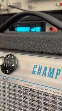 Cap job trick for a time capsule ‘79 Fender Champ #fender #guitaramp