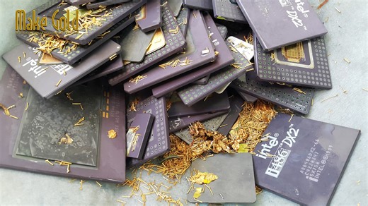 24K views · 395 reactions | While soaking CPU pins in nitric acid is a crucial **preliminary step** to dissolve the non-gold metals, **nitric acid alone will not dissolve pure gold** or cause it to "fall off" as a usable product. The subsequent step—dissolving the gold itself—requires the use of the far more dangerous chemical combination, **Aqua Regia**, a process reserved for professional or highly experienced refiners. | Archimedes Channel | Facebook