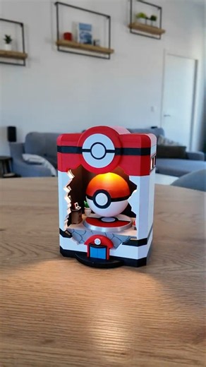 🔴Pokémon Broken Brick Lamp #3dprinting #3dprinted #snapmakeru1 #lamp #pokemon #miniature