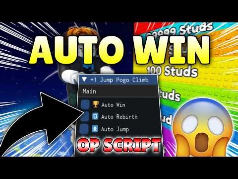 *NEW* +1 Jump Pogo Climb Script ( AUTO WIN, AUTO JUMP, AUTO REBIRTH ) NO KEY!