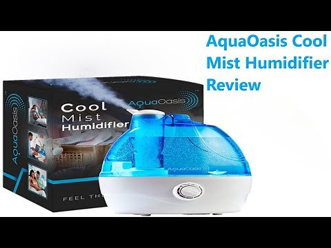 AquaOasis Cool Mist Humidifier Unboxing & Setup