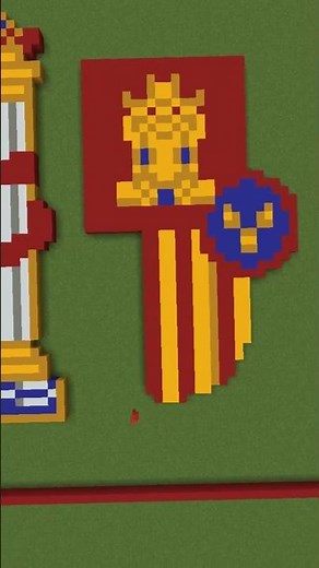 Spain - Large Scale #minecraft #mapping #flags #spain #europe #iberia