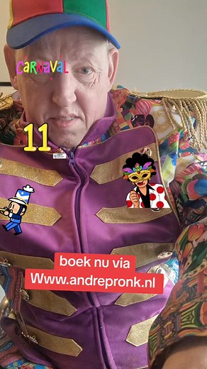3.8K views · 64 reactions | 11 11 2025 dus het carnavals seizoen gaat weer open boek gewoon alvast jou optreden want vol = vol #carnaval #alaaf #feesten #polonaise #viral_video | Andre Pronk | Facebook