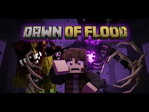 DAWN OF THE FLOOD MOD DE HALO PROBANDO MODS!!! #minecraft #suscribe #shorts
