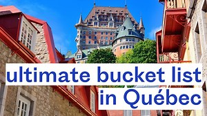 1K views · 31 reactions | Québec features several one-of-a-kind places to put on your bucket list.  Discover 10 of them in the video (it was not easy to choose!) How many have you visited already? | Bonjour Québec | Facebook