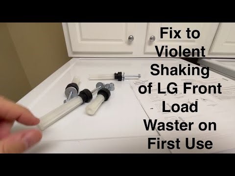 Violent Shaking of LG Front Load Washer With First Wash
