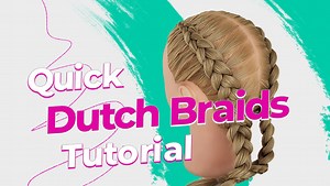 Looking for a fast and easy braided hairstyle you can do yourself? This quick Dutch braids tutorial is perfect for beginners who want a simple yet stylish look! Dutch braids create a beautiful, raised braid effect that’s both classic and trendy. In this video, I break down the steps clearly so you can follow along and master the technique in minutes. Whether you want a neat everyday style or a sporty look for on-the-go, these Dutch braids keep your hair secure and polished. No complicated steps,