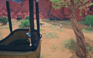 超级缝合怪创世理想乡CRAFTOPIA之p1热气球火箭烧牛，p2大型铁锅炖大牛现场已引起动协举报，p3放火烧山牢底坐穿