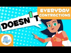 EVERYDAY CONTRACTIONS 🦸‍♀️ SPELLING AND GRAMMAR for Kids 📝 Superlexia⭐ Episode 7