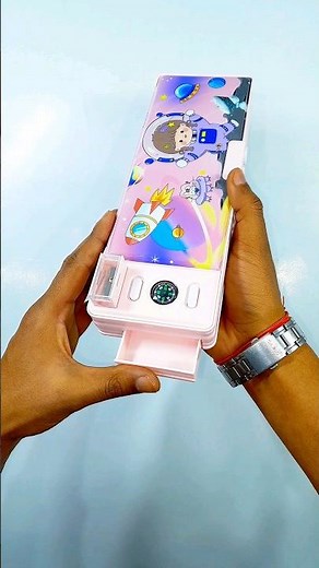 Password lock geometry box ! Password lock compass box ! Smart pencil box with password lock !