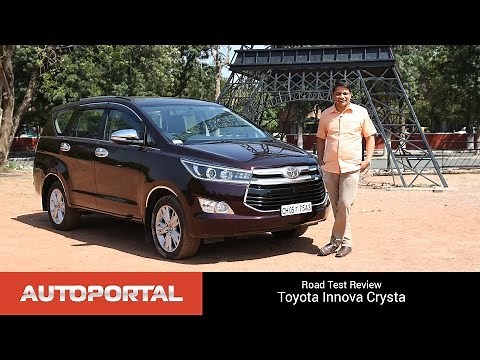 Toyota Innova Crysta Test Drive Review - AutoPortal
