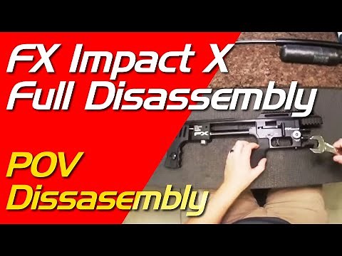 FX Impact X (Gen 2) Complete Disassembly - POV of FX Impact X Full Disassembly