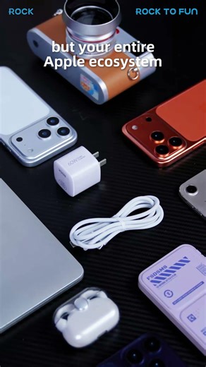 ⚡ Experience the power and speed of the ROCK T89 GaN PD 60W Charger! 💻