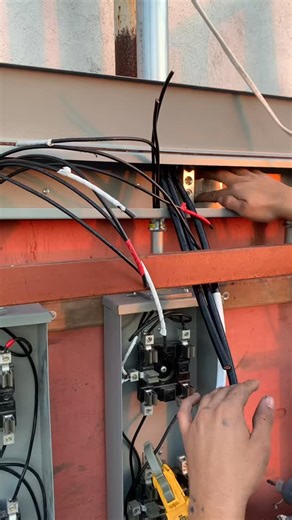 Oaks Woodworks & Builds | Grounding bar installation inside a gutter junction box. This connector ties the neutral wire from the electrical service line to the... | Instagram