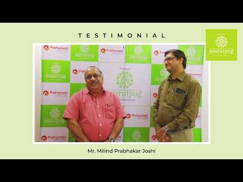 Client Testimonial | Mr. Milind Prabhakar Joshi on Amrutyog by Prathamesh Constructions