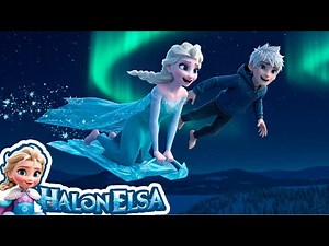 🌌 Elsa & Jack’s Magical Ride Through Northern Lights | Frozen Elsa Disney Princess - Halon Elsa