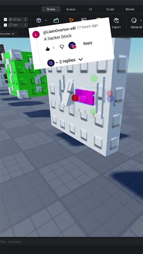 part 5 of making lucky blocks in roblox studio! #roblox #creative