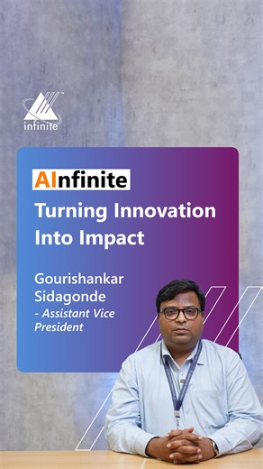 Infinite Computer Solutions on Instagram: "In this video, Gourishankar Sidagonde, Assistant Vice President – Healthcare BU, shares his perspective on how 𝗜𝗻𝗳𝗶𝗻𝗶𝘁𝗲’𝘀 𝗔𝗜 𝗖𝗲𝗻𝘁𝗲𝗿 𝗼𝗳 𝗘𝘅𝗰𝗲𝗹𝗹𝗲𝗻𝗰𝗲 is driving innovation, transforming healthcare solutions, and shaping the future of software engineering roles. From enhancing provider experiences to delivering real client impact, Gourishankar highlights what motivates him at Infinite and how AI is redefining possibilities for th