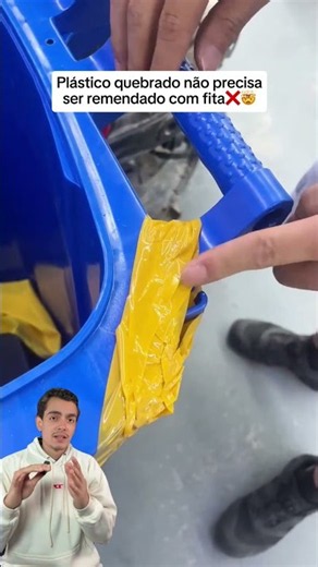 Kit com grapas metálicas reforça peças plásticas quebradas em segundos #ferramentas #reparos