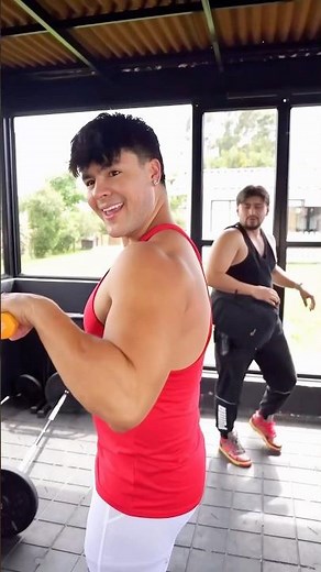 We switched bodies and now I have to train in Carlos's body 😭😱