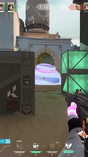 The most stressful Valorant Ace of my life#valorant#valorantclips #gaming #1v5ace