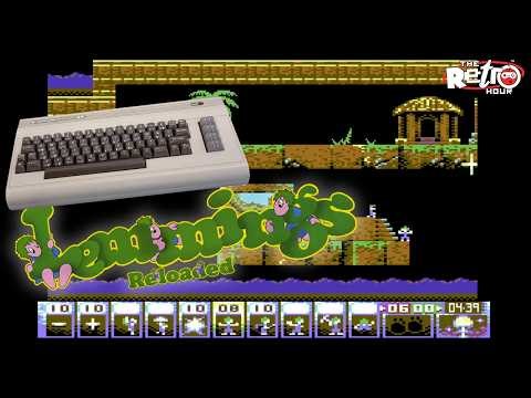 Lemmings Reloaded For The Commodore 64 - The Retro Hour EP517