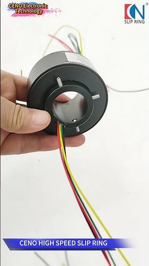 High Speed Slip Ring with through hole #slipring