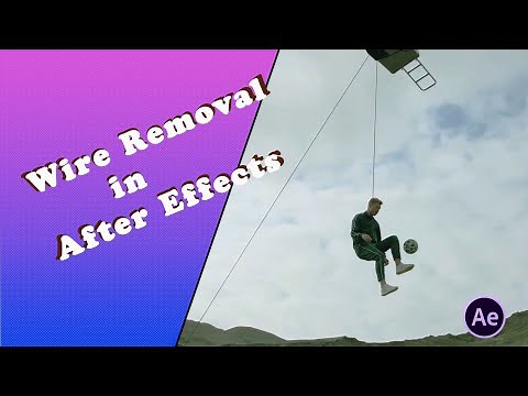 Easy After Effects wire removal tutorial. How to remove wire. Full tutorial. #aftereffects