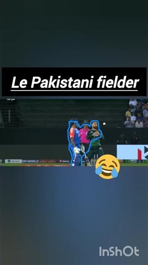 le Pakistani fielder #cricket