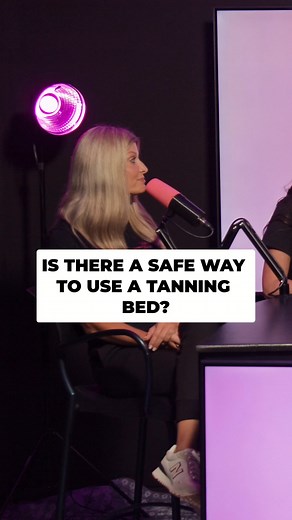 Tanning beds: Are they ever *really* safe? Experts weigh in on the risks, plus smart alternatives like spray tans. (S2E3) #skin #skincare #tanningbed | Amazingly Ageless Medspa