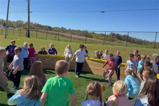5K views · 80 reactions | Second grade is super excited that the gaga ball pit is finally open! What a great surprise to return to after fall break! | Throop Elementary | Facebook