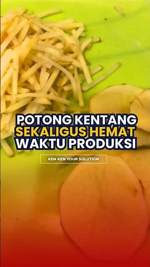 Potato Chip Business Solution Using Ossel's 2-in-1 Potato and Vegetable Slicing Machine