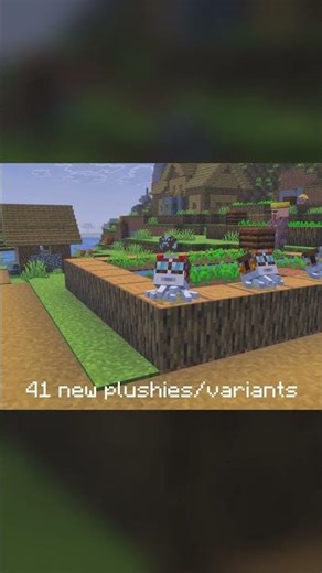 What's new with Plentiful Plushies? #minecraft #addon #plushies #gaming #cute #kawaii