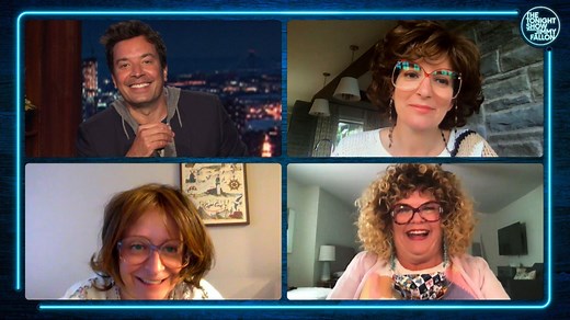 383K views · 3.9K reactions | The Tonight Show Aunts (Tina Fey, Rachel Dratch, Paula Pell) go a little off-topic while trying to give tips on how to stay in touch with family during quarantine. | The Tonight Show Starring Jimmy Fallon | Facebook