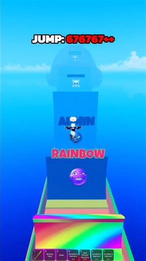 Jump Height VS All Tsunami Waves #roblox #robloxgames