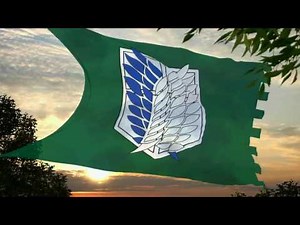 Attack on Titan - Flag of the Scouting Legion