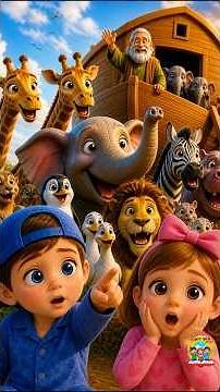 Noah’s Ark Bible Story for Kids | Bedtime Story 🌙