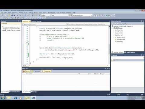 Visual Studio 2010: ADO.Net Data Services