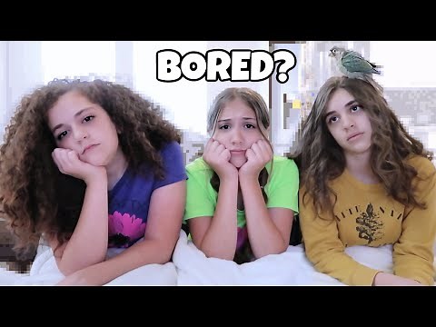 40 Things TO DO When You're BORED At HOME | #StayHome #WithMe - CRAFTYGIRLS