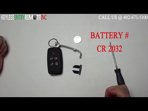 Land Rover LR4 Key Fob Battery Replacement (2010 - 2015)