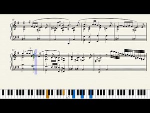 'Round Midnight - Thelonious Monk easy piano solo sheet music, Noten, partitura, partition #smlpdf