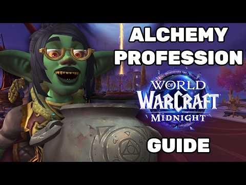 Midnight Alchemy Profession Guide - Leveling, Knowledge Builds, Treasures and more