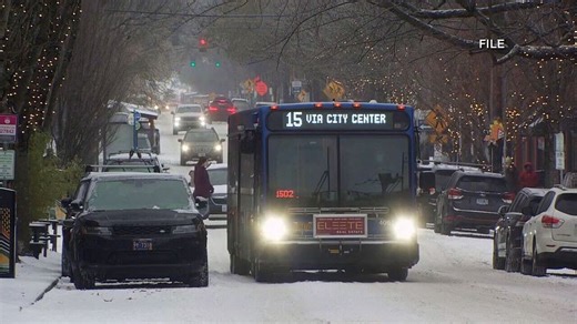 Portland Bureau of Transportation recommends staying off the roads Thursday