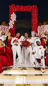 131K views · 23K reactions | Vedo & Shanice got married on Valentines! Still the most lit wedding you’ll ever see on the internet! Reel/Video: @stanlophotography Bride @lyricallysha Groom @vedothesinger Hair @hair_chemistrymiami Makeup @mua_ttt_tia Wedding planner/designer @mbmeventsdesign Cinema videographer @unleashedvizuals Photography @stanlophotography Dress @valdrinsahiti Florist: @javier_valentino Tux: @miguelwilsoncollection | Stanlo Photography | Facebook