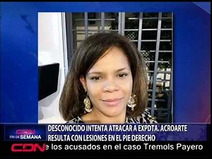 Desconocido intenta atracar a expresidenta Acroarte; resulta con lesiones en el pie derecho